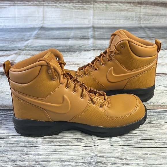 Nike Manoa LTR Wheat/Wheat-Black Size 6Y (GS)  ( BQ5372-700 ) - Picture 7 of 9